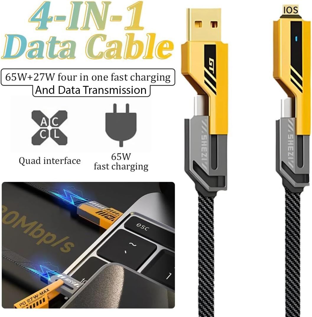 4 in 1 data cable